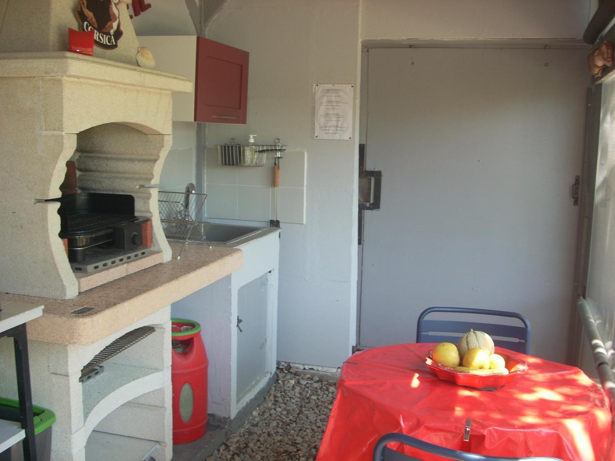 Chambre Independante Climatisee, Cuisine D'Ete, Piscine Sartène Zewnętrze zdjęcie